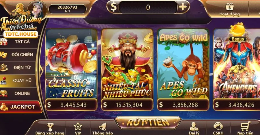 Đa dạng trò chơi Nổ Hũ tại Full88